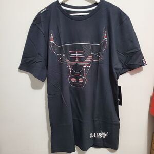 NBACHICAGO BULLS SZ SMALL  T SHIRT NWT UNK BLACK/RED